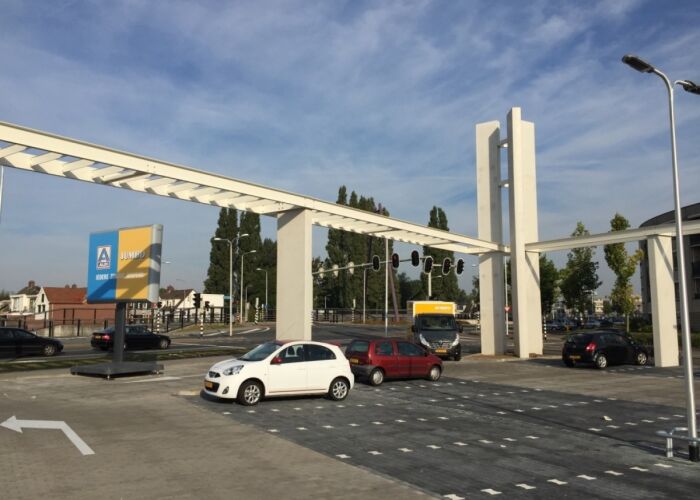Verbouwing Jumbo / Aldi 