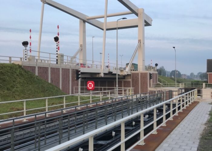 Hekwerk Meppelerdiepsluis 